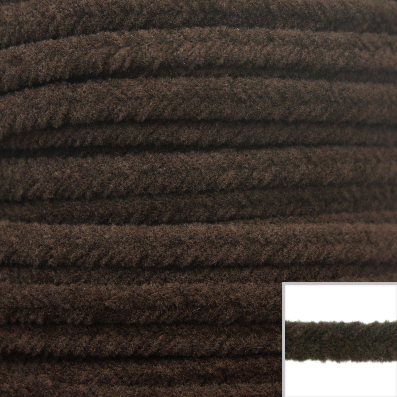 soutache fäden velvet braun 3,5mm | 2mt