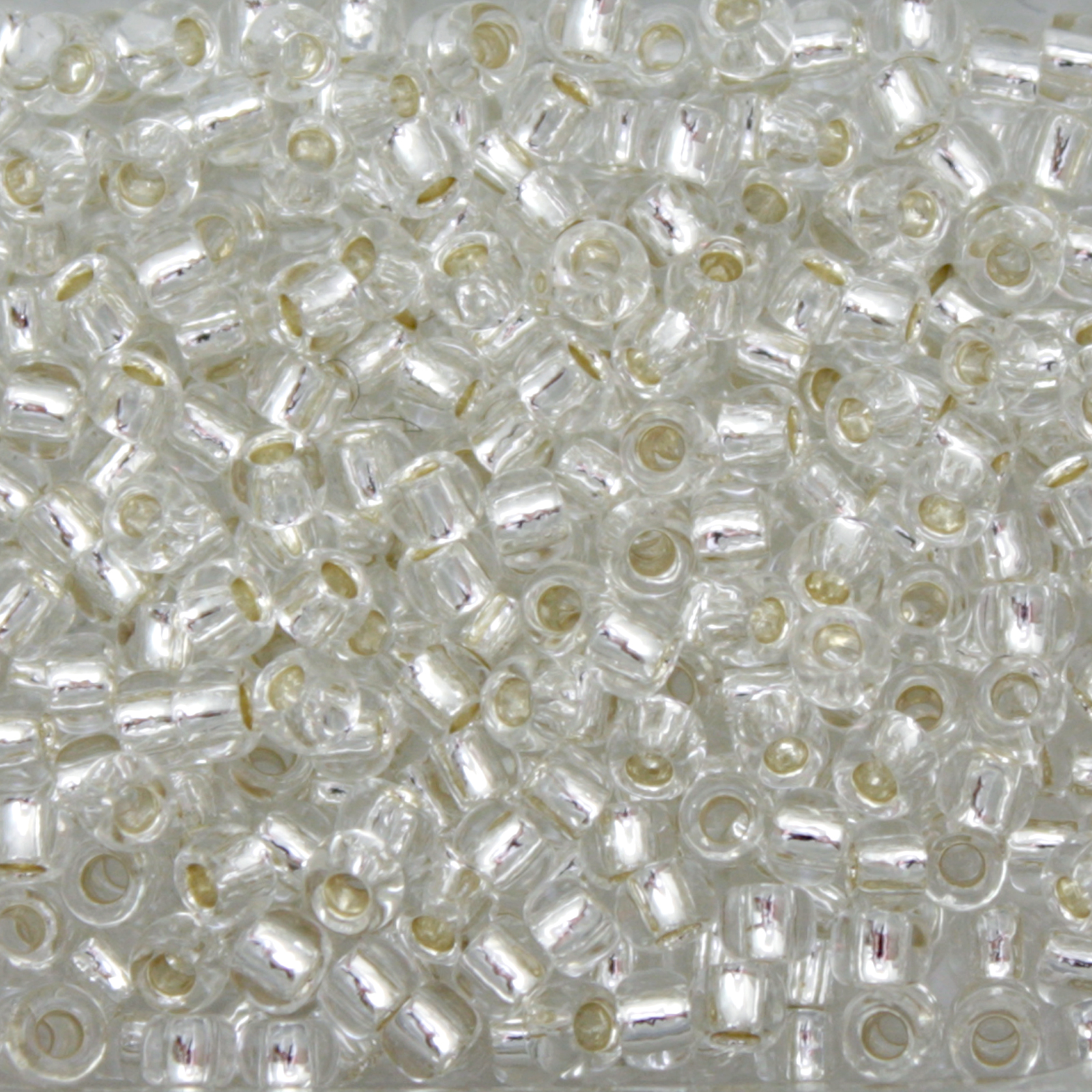 saatperlen toho 8/0 silver lined crystal (21) | 10gr