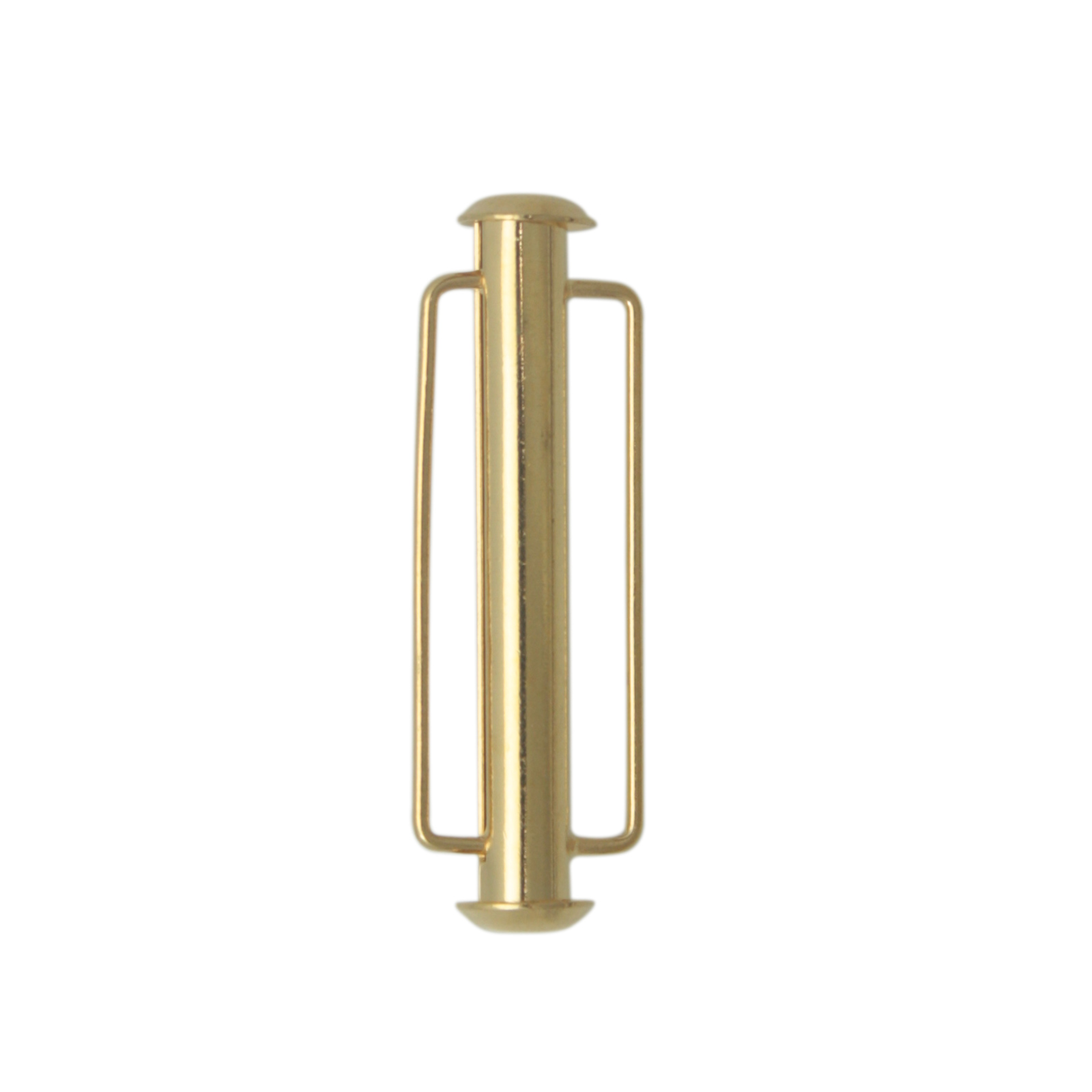 gold plated slide bar clasp 31,5mm (width 23mm) | 1pc