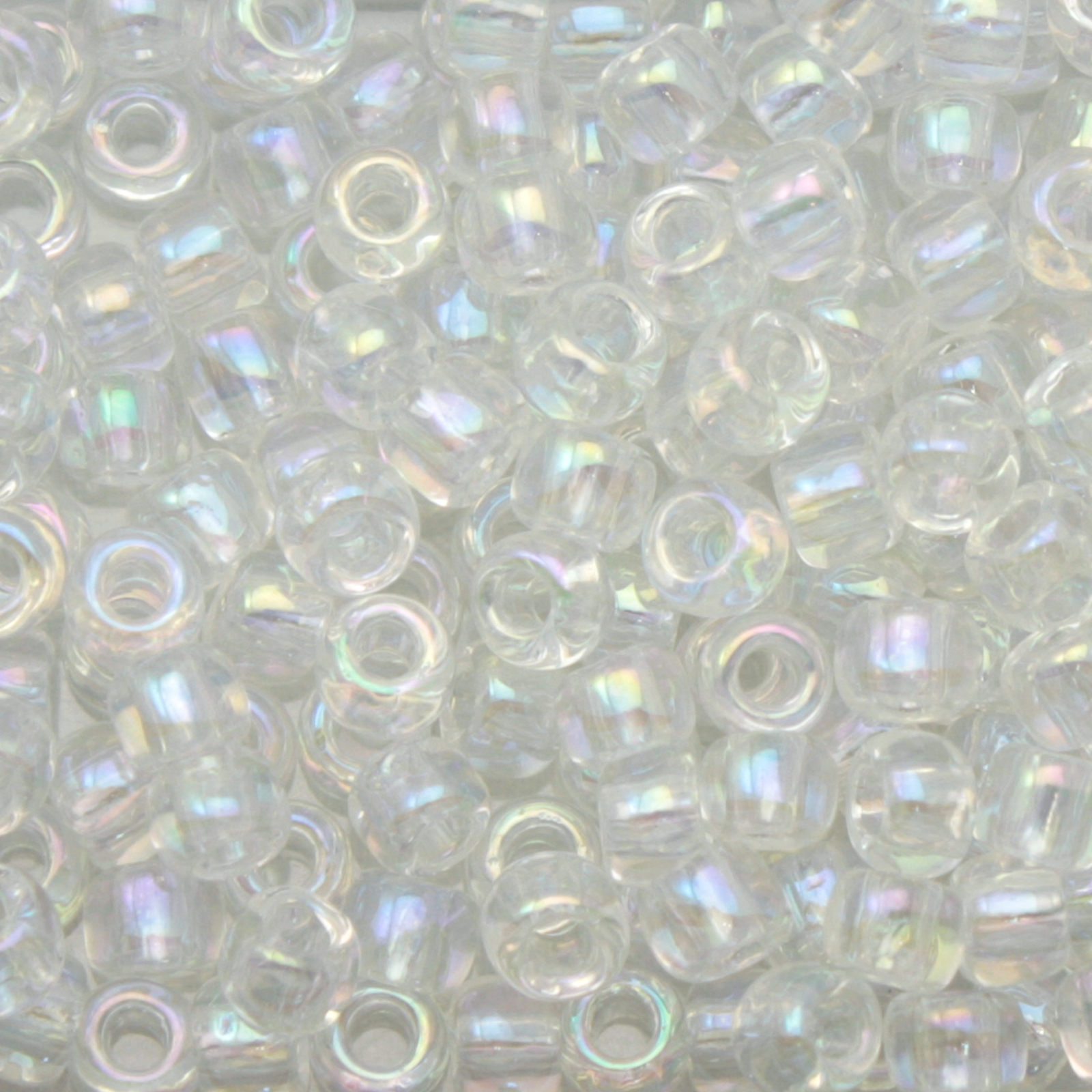 saatperlen toho 6/0 transparent rainbow crystal (161) | 10gr