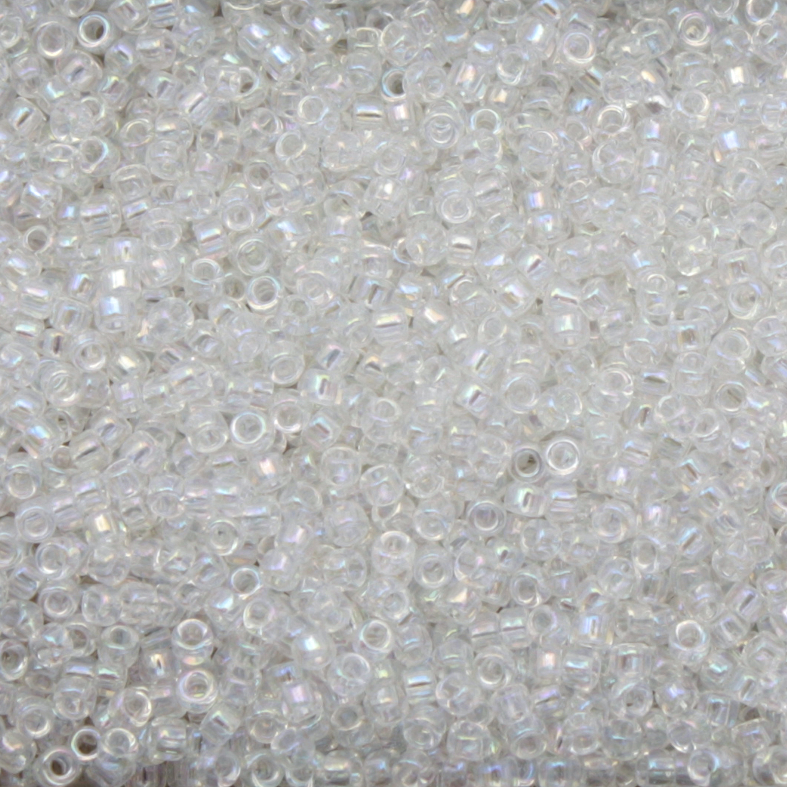 rocaille toho seed beads 15/0 - transparent rainbow crystal (161) | 10gr