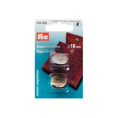 magnetic snap prym - silver 19mm | 1pc