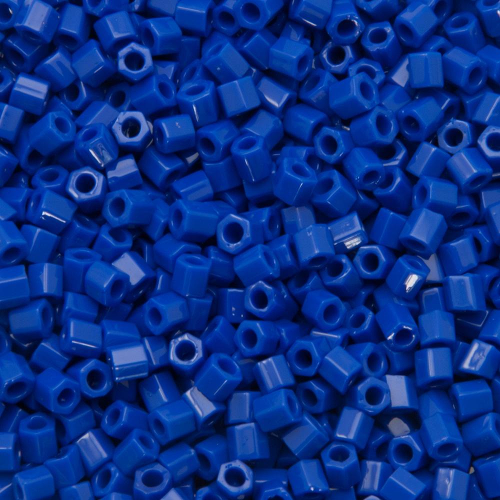 hexagon toho seed beads 8/0 opaque navy blue(48) | 10gr