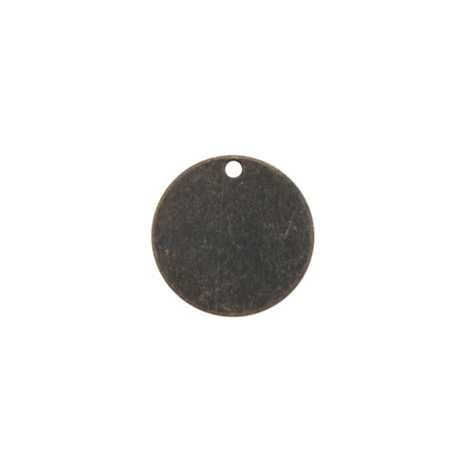 metal blanks vintaj natural brass circle tag 16mm | 2pc