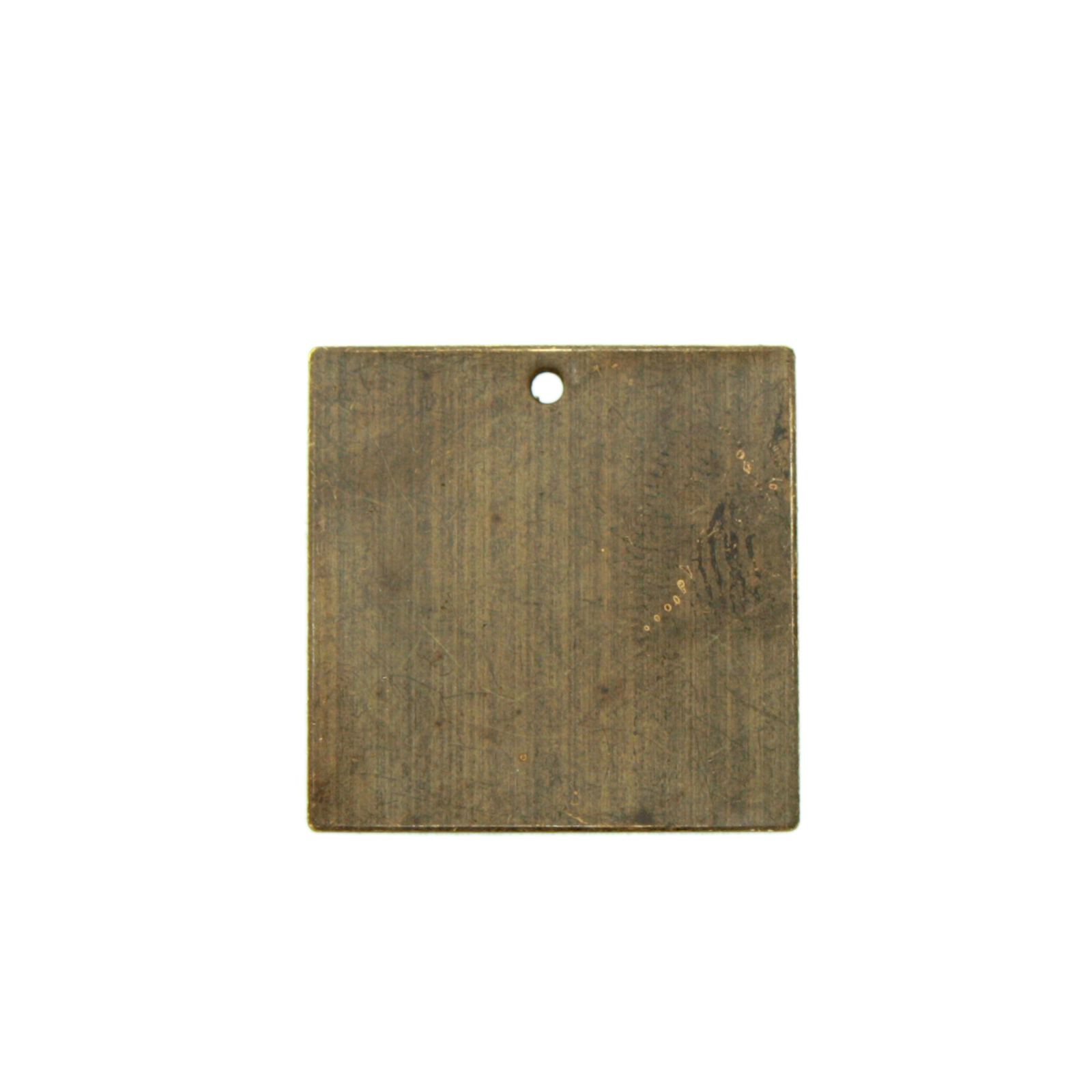 metal blanks vintaj natural brass square tag 20mm | 2pc