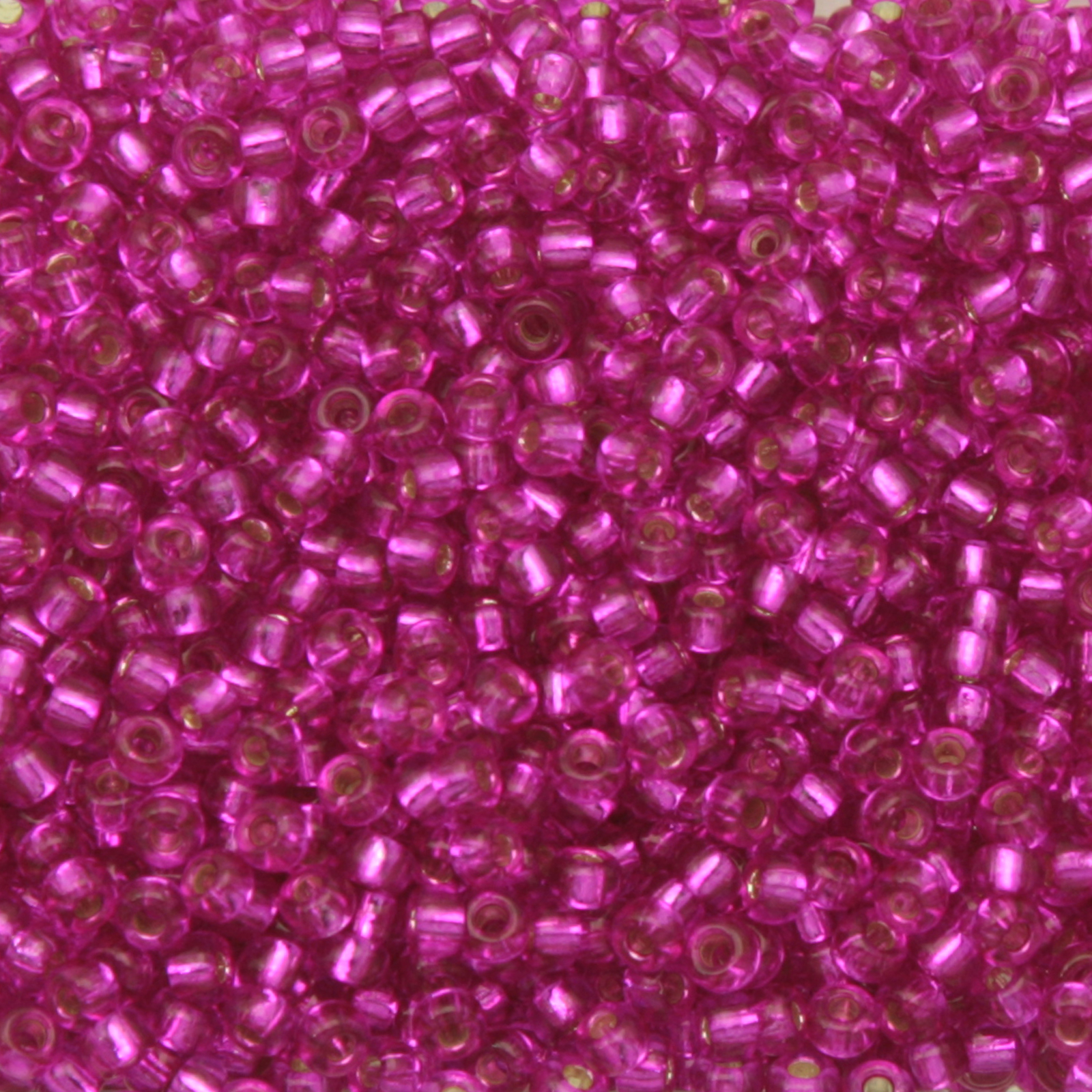 miyuki rocailles 11/0 - silver-lined fuchsia (1340) | 10gr