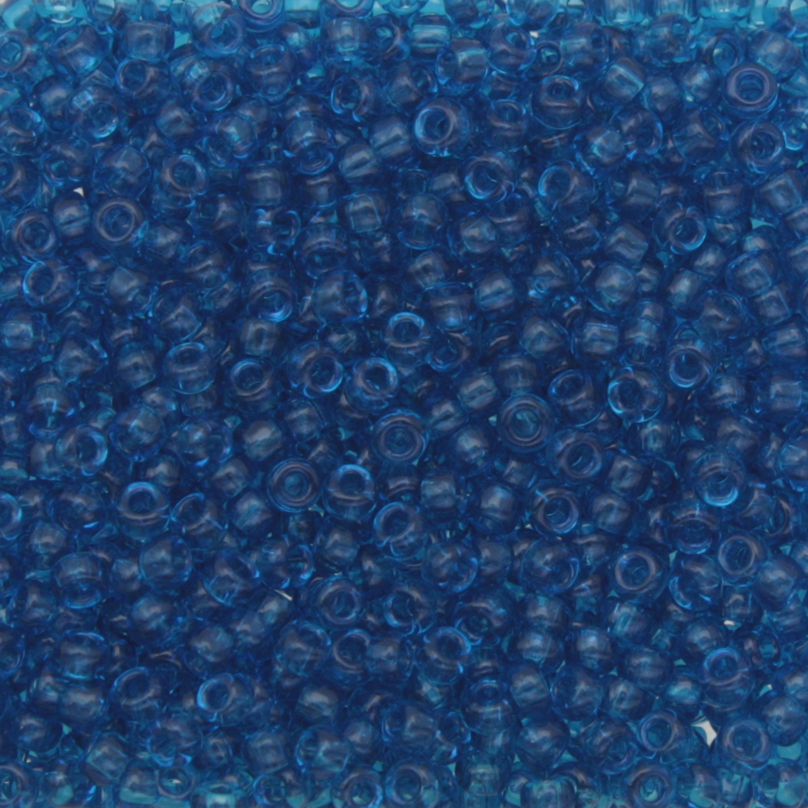 miyuki rocailles 11/0 - transparent capri blue (149) | 10gr