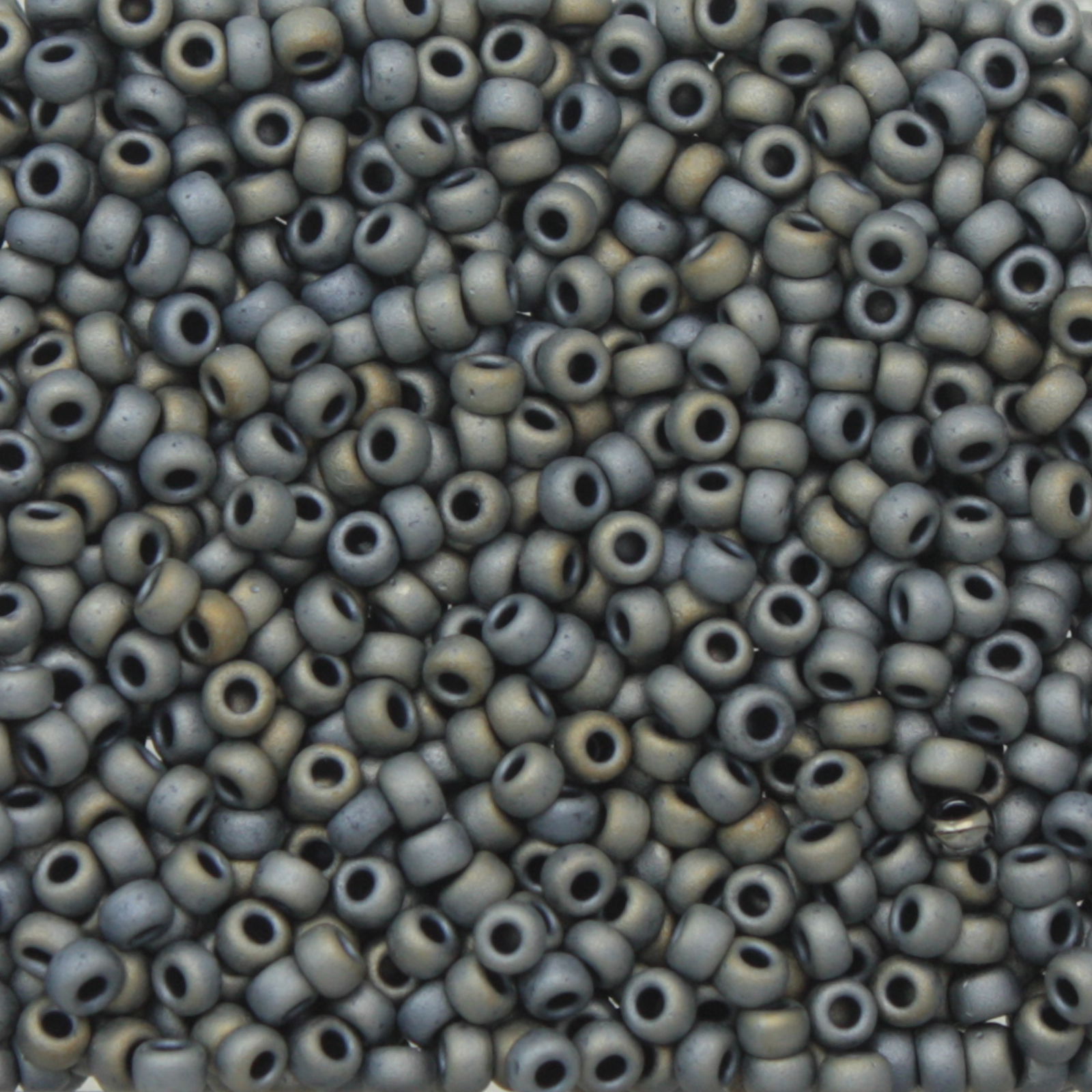 miyuki rocailles 11/0 - matte metallic silver grey (2002) | 10gr