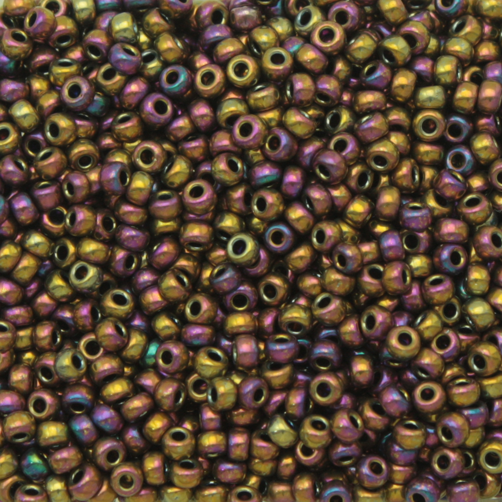 miyuki rocailles 11/0 - metallic purple gold iris (188) | 5gr