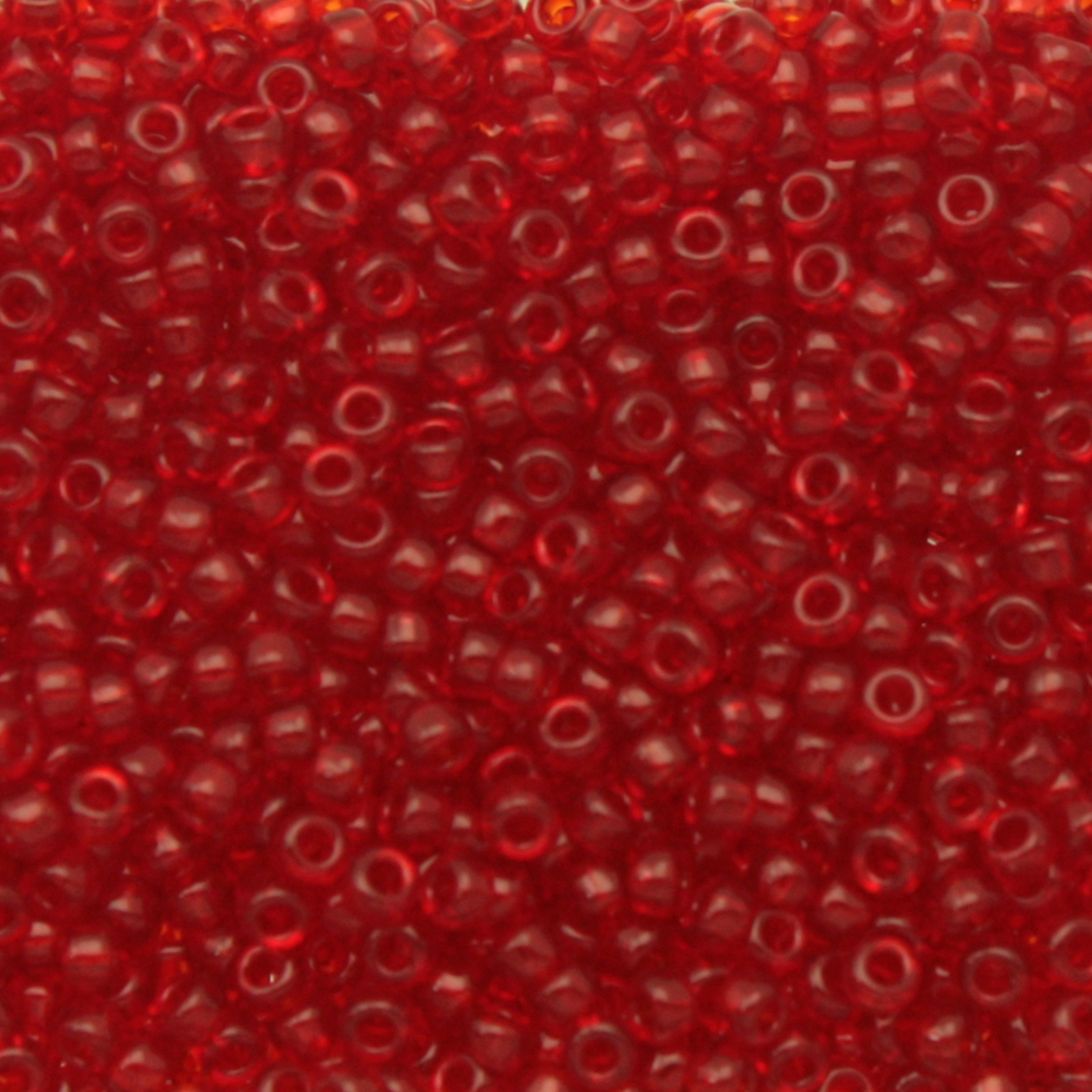 miyuki rocailles 11/0 - transparent red (141) | 10gr