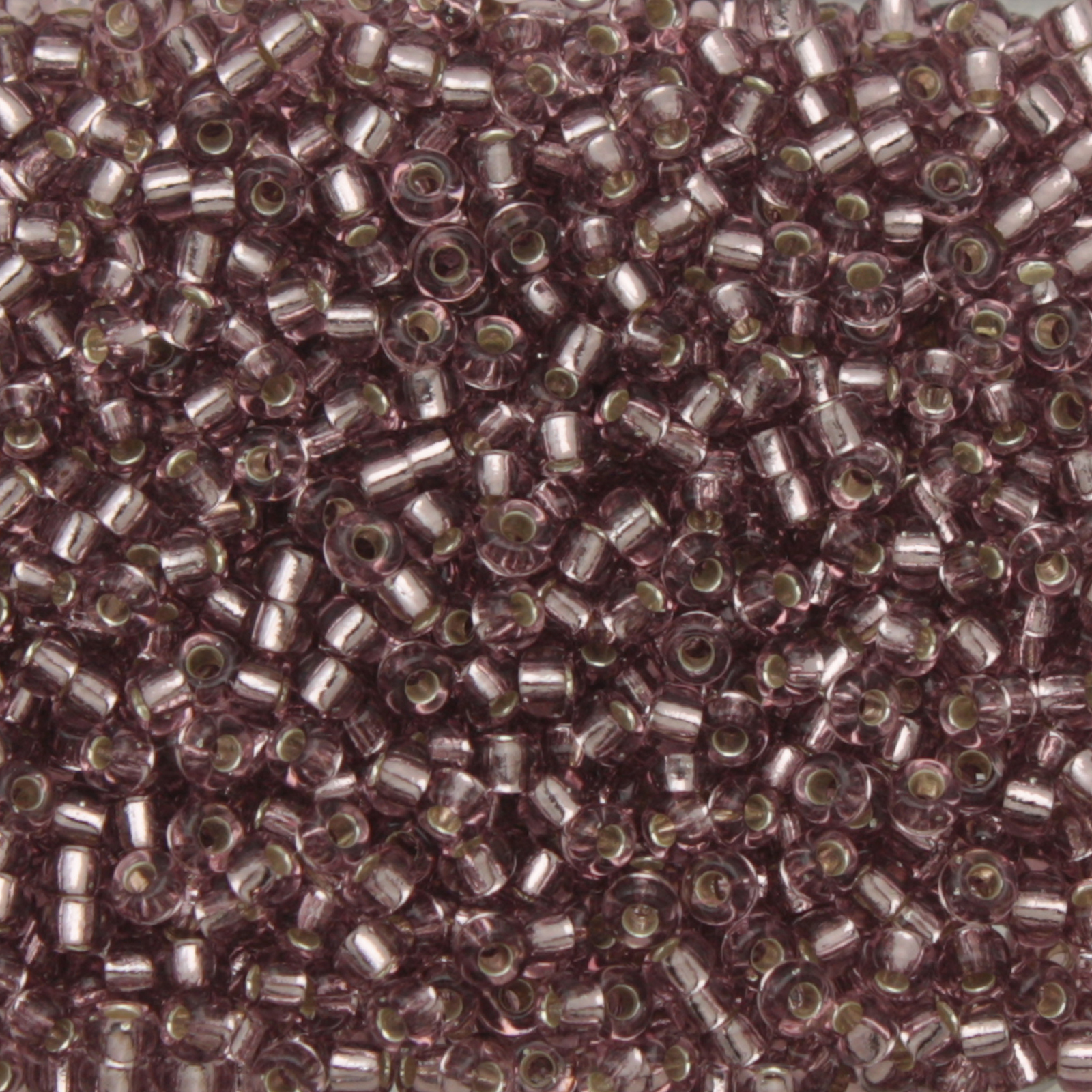 miyuki rocailles 11/0 - silver-lined smoky amethyst (12) | 10gr