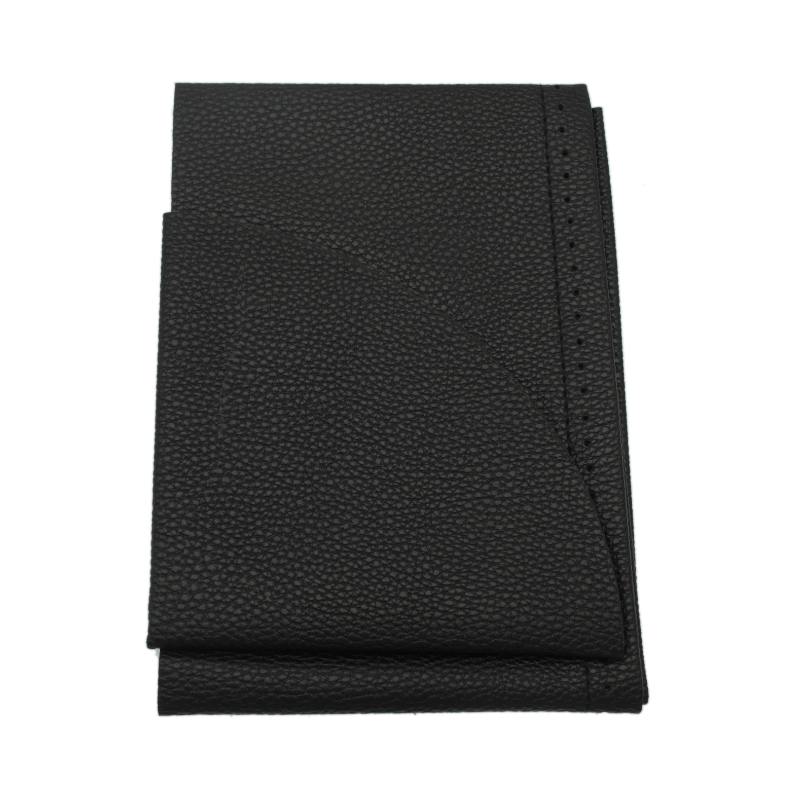 bag bottom prym - black pu leather 24x11cm | 1pc