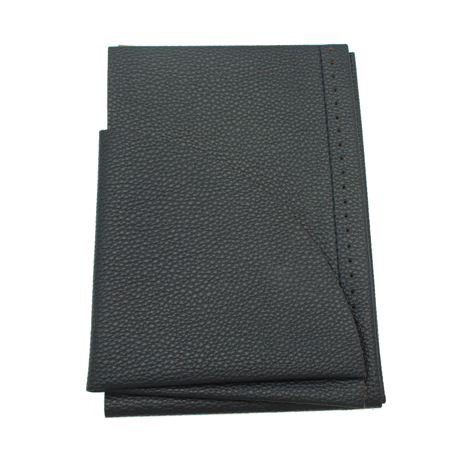 bag bottom prym - blue pu leather 24x11cm | 1pc