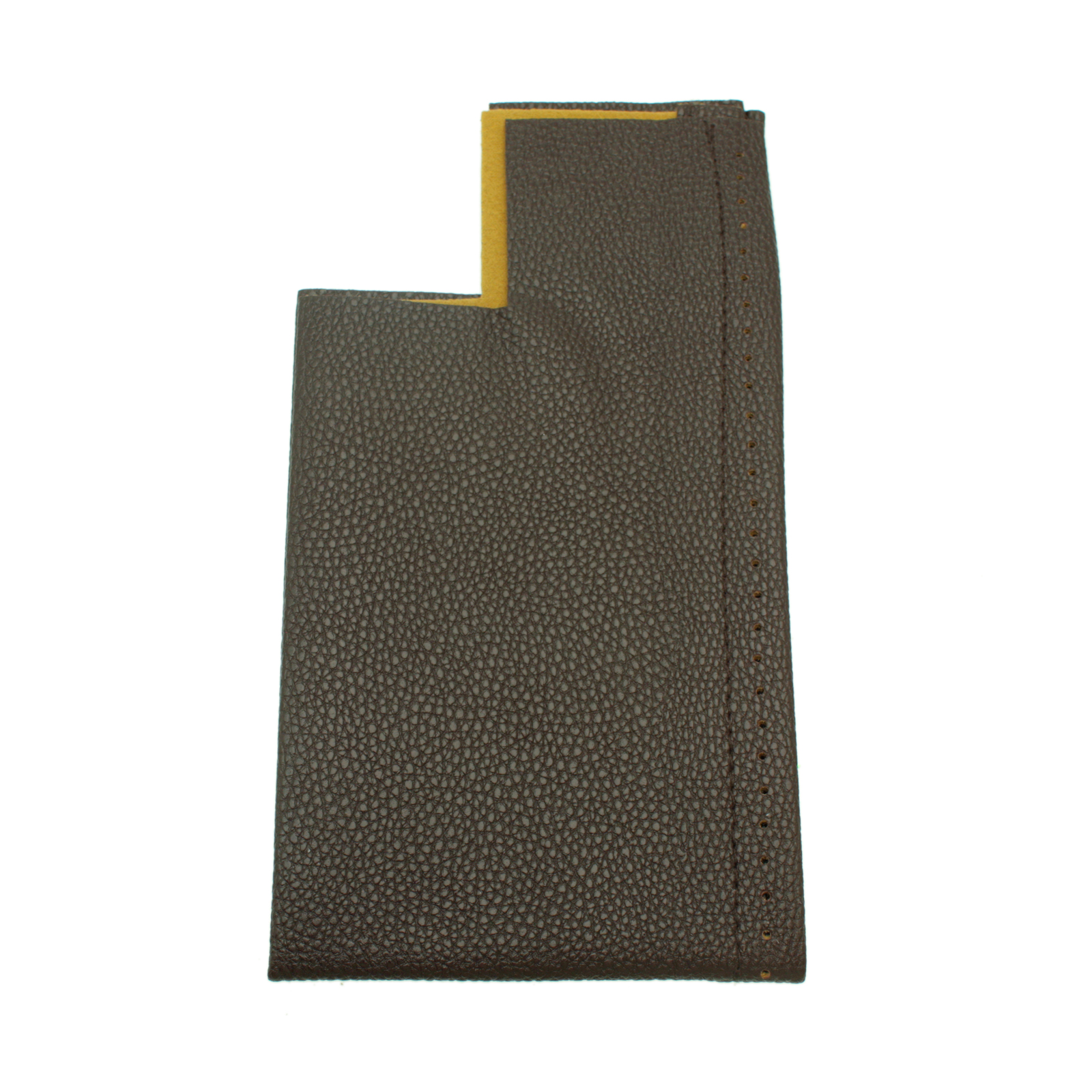 bag bottom prym - brown pu leather 32x12x6cm | 1pc