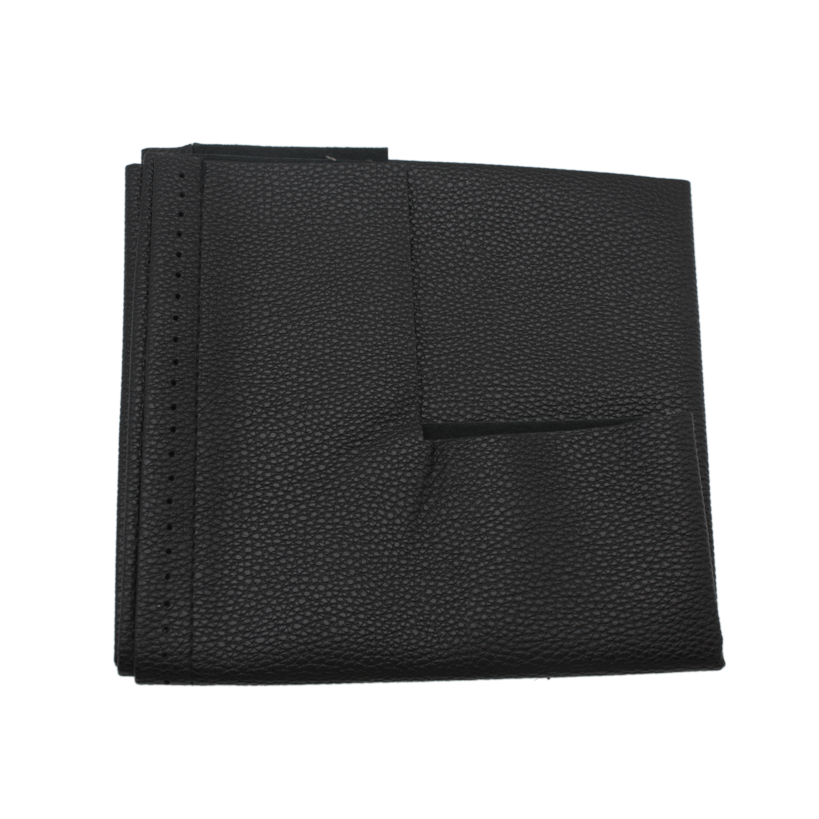 bag bottom prym - black pu leather 50x21x8cm | 1pc