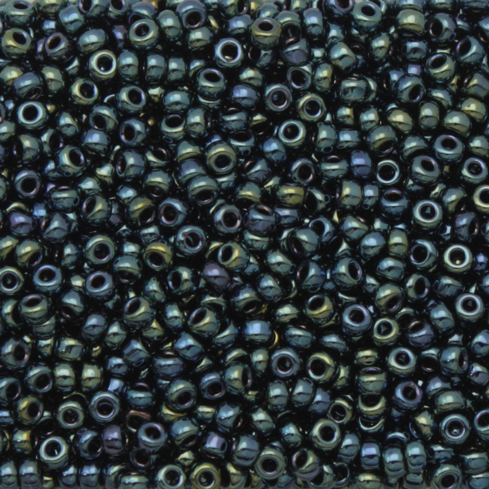 miyuki rocailles 11/0 - metallic iris gunmetal (456) | 10gr