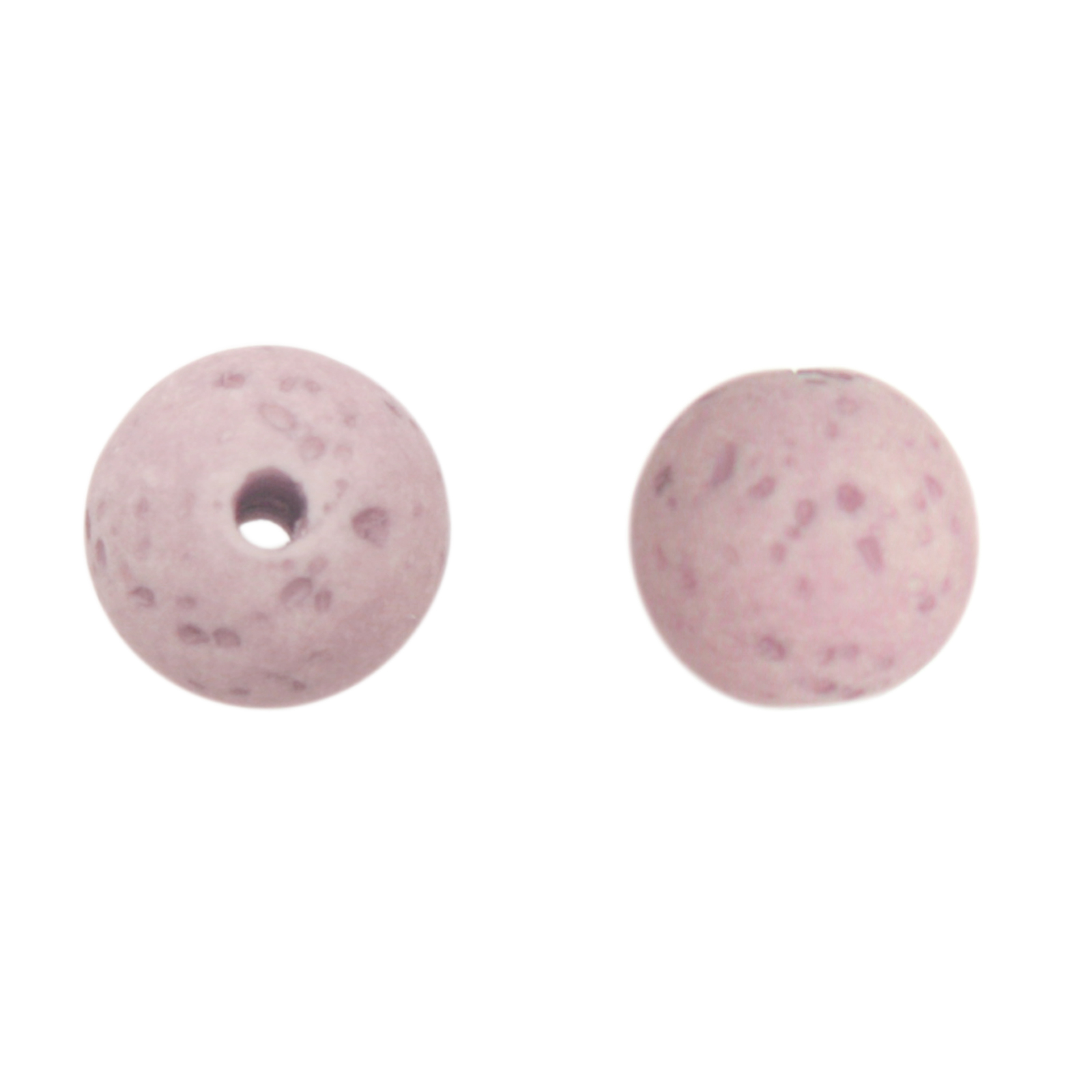 light lilac magma resin smooth round 10mm | 10pc