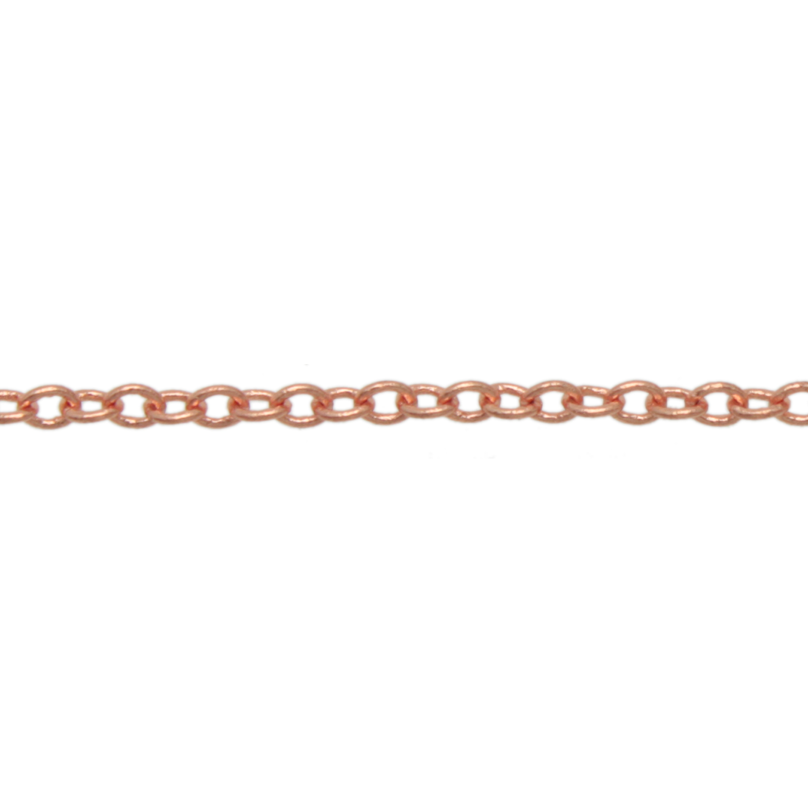 rose gold ketten feine runde 3mm | 1mt