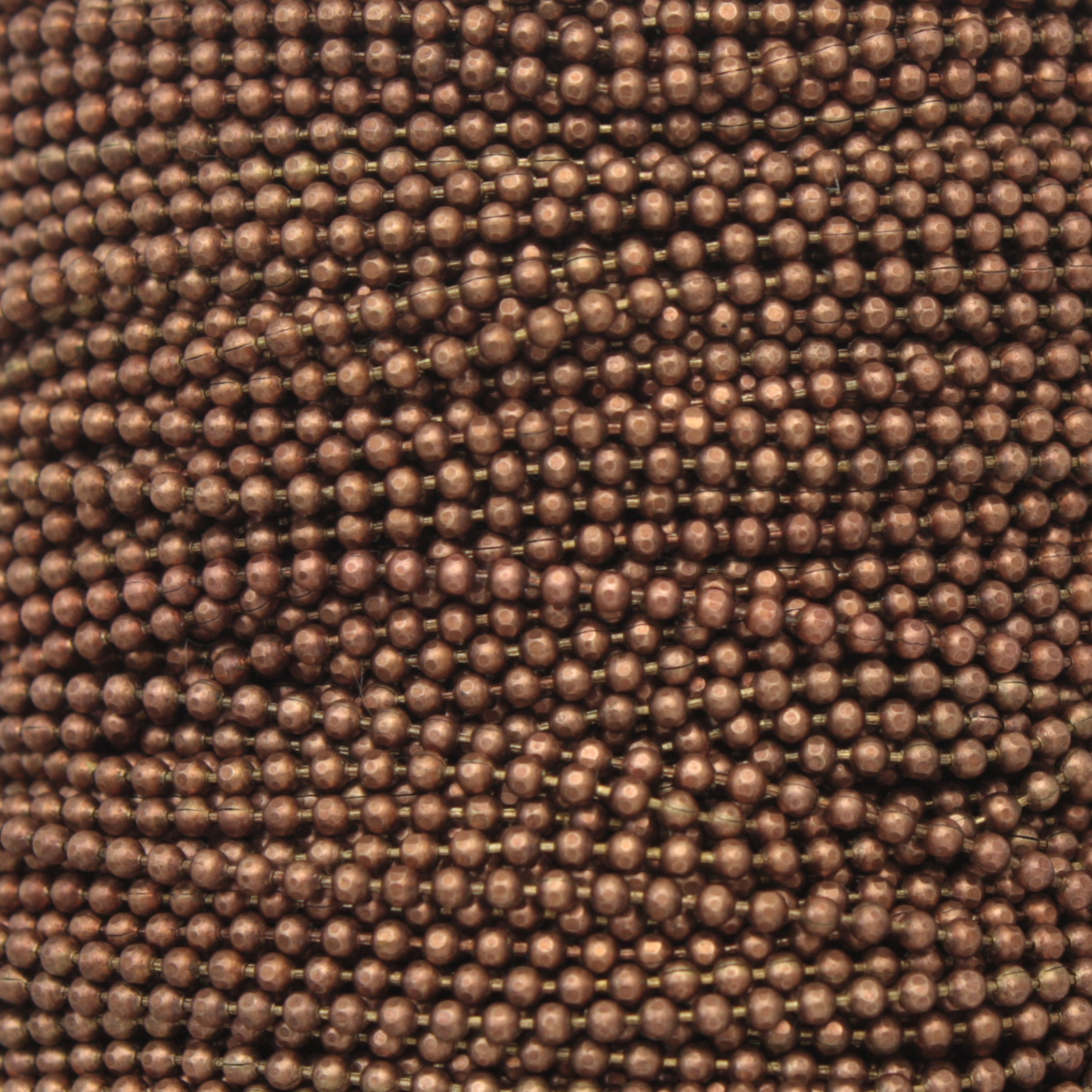 antique copper ball chain 1,5mm | 1mt