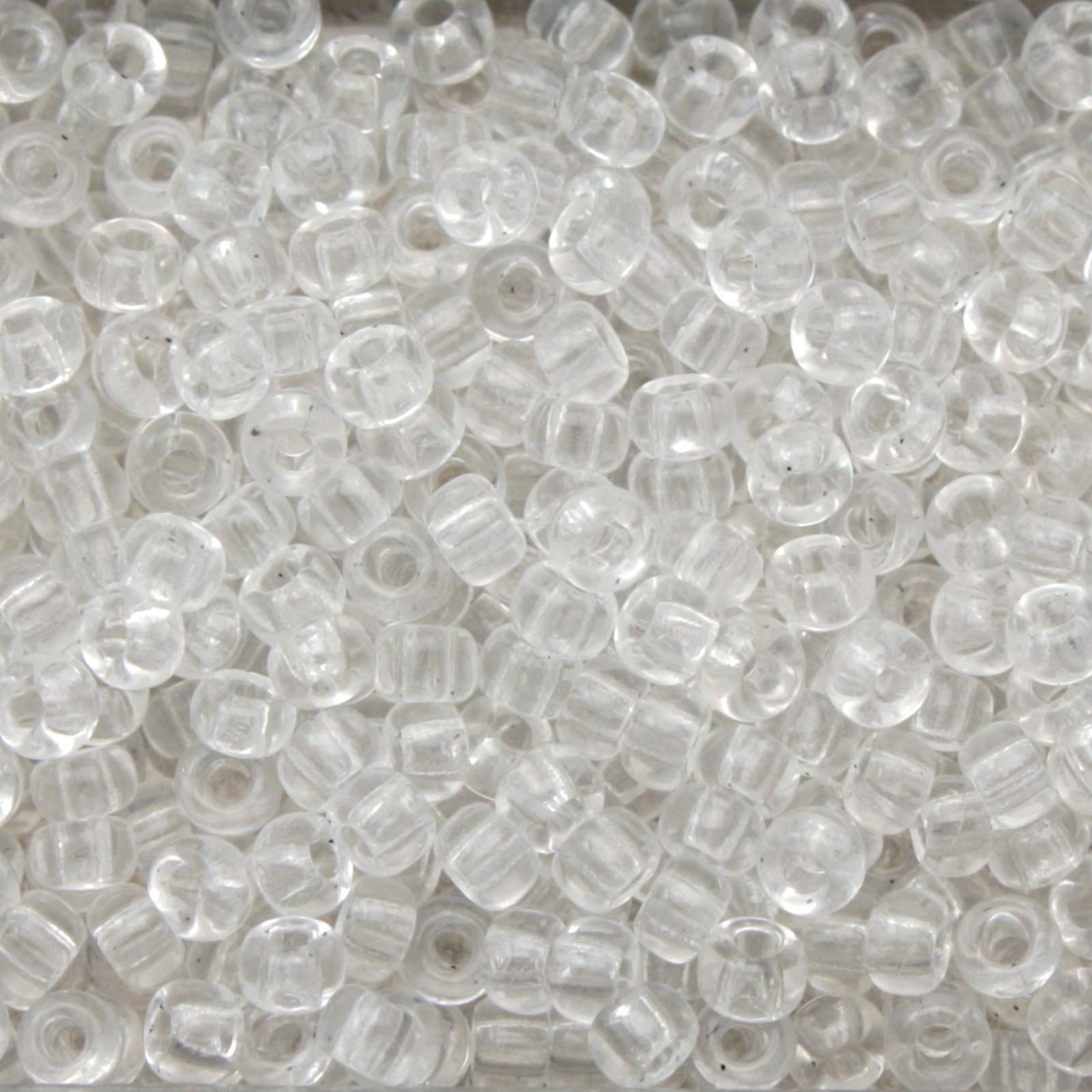 miyuki rocailles 8/0 - transparent crystal (131) | 10gr