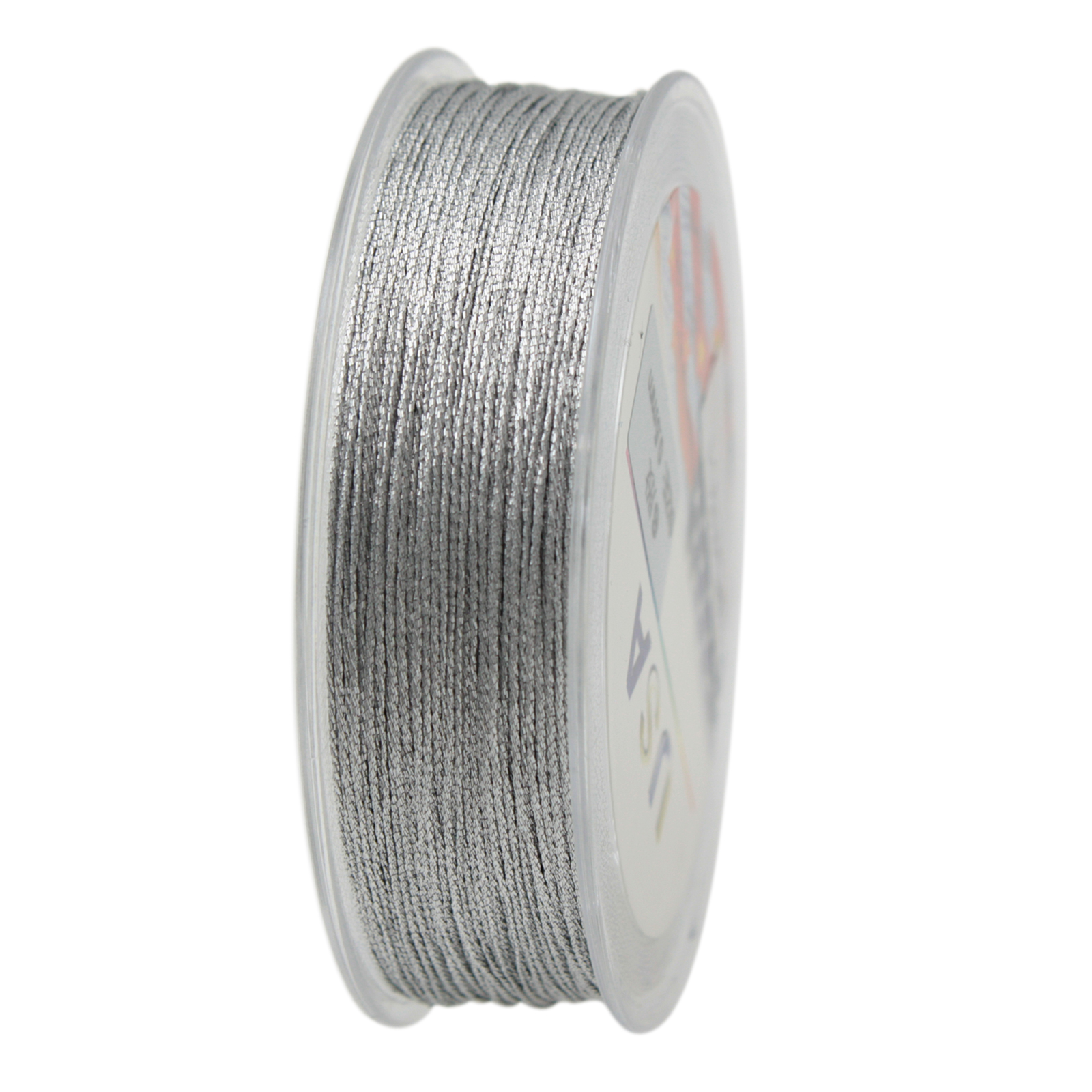 metallic cord silber - stärke 0,50mm - spule da 90mt | 1st