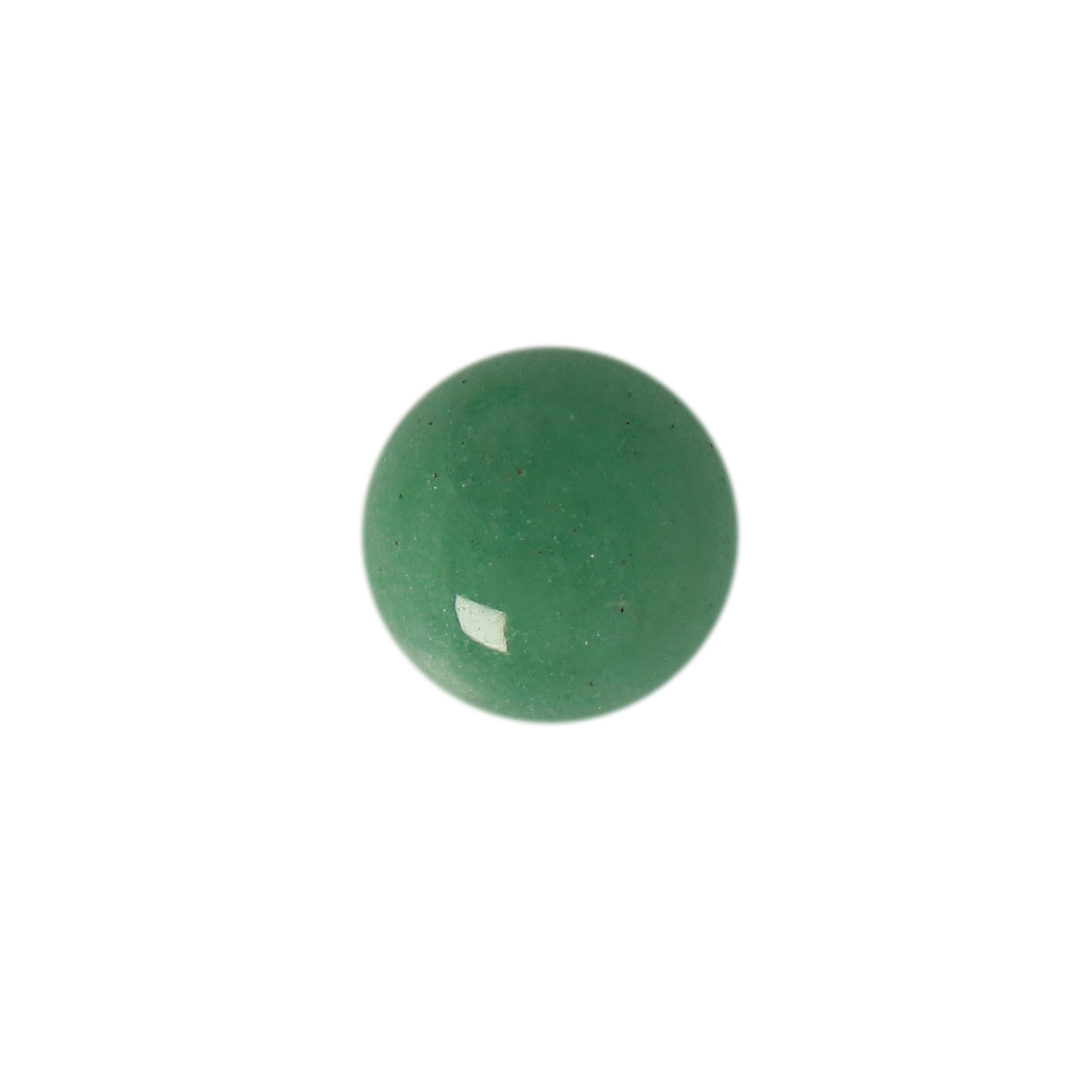 cabochon grüner aventurin glatt runde 10mm | 2st