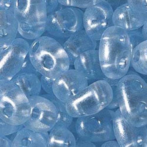 twin beads preciosa 5x2,5mm - light sapphire pearl | 20gr