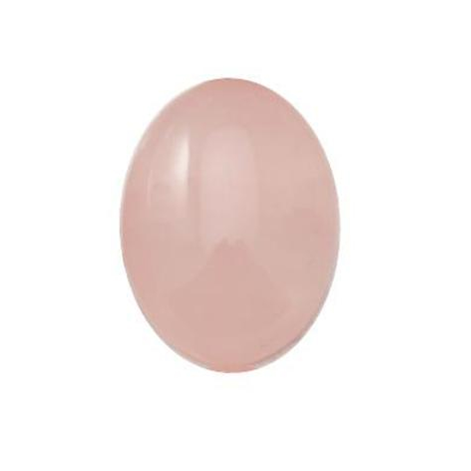 rose quartz cabochon smooth oval 20x15mm | 1pc