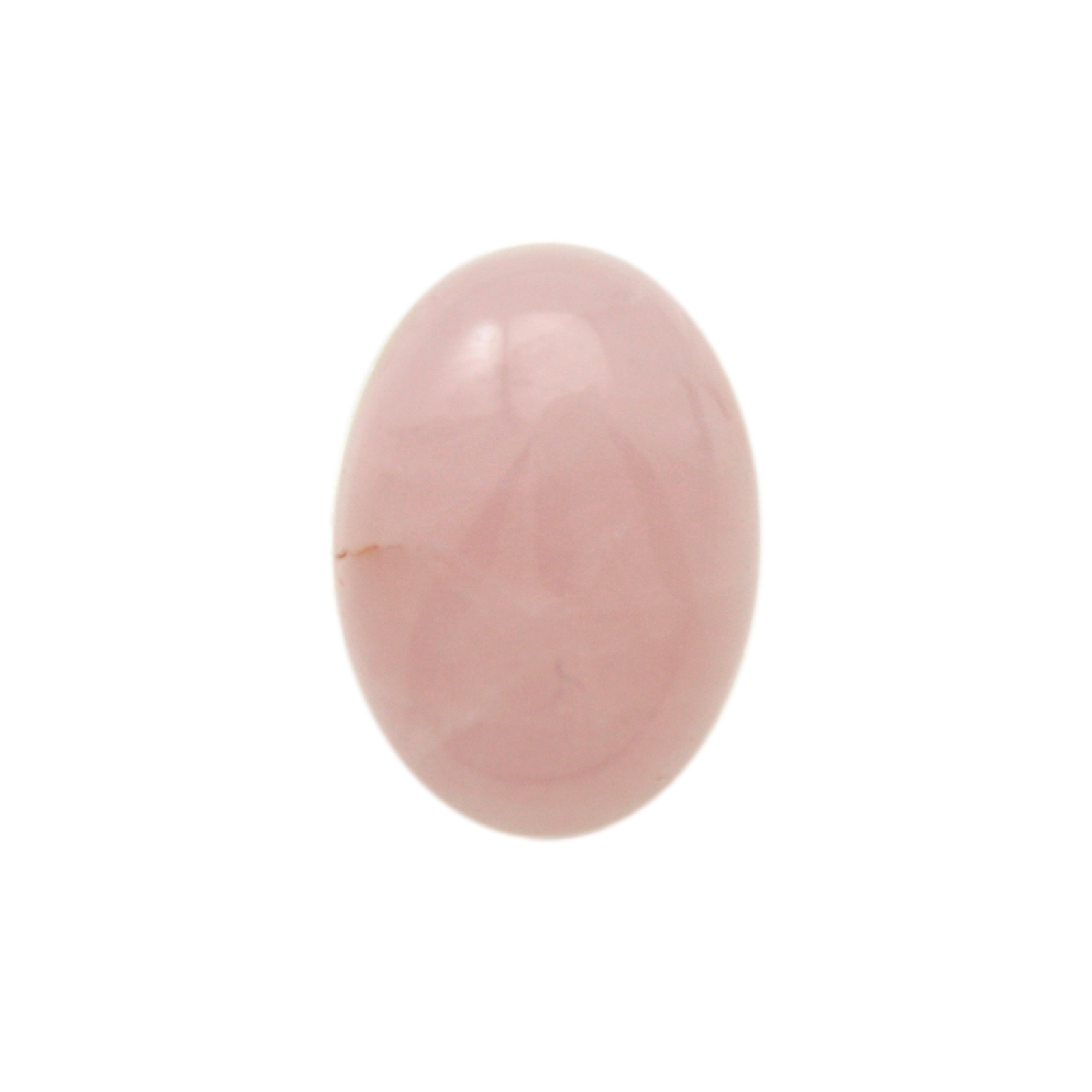 rose quartz cabochon smooth oval 18x13 | 1pc