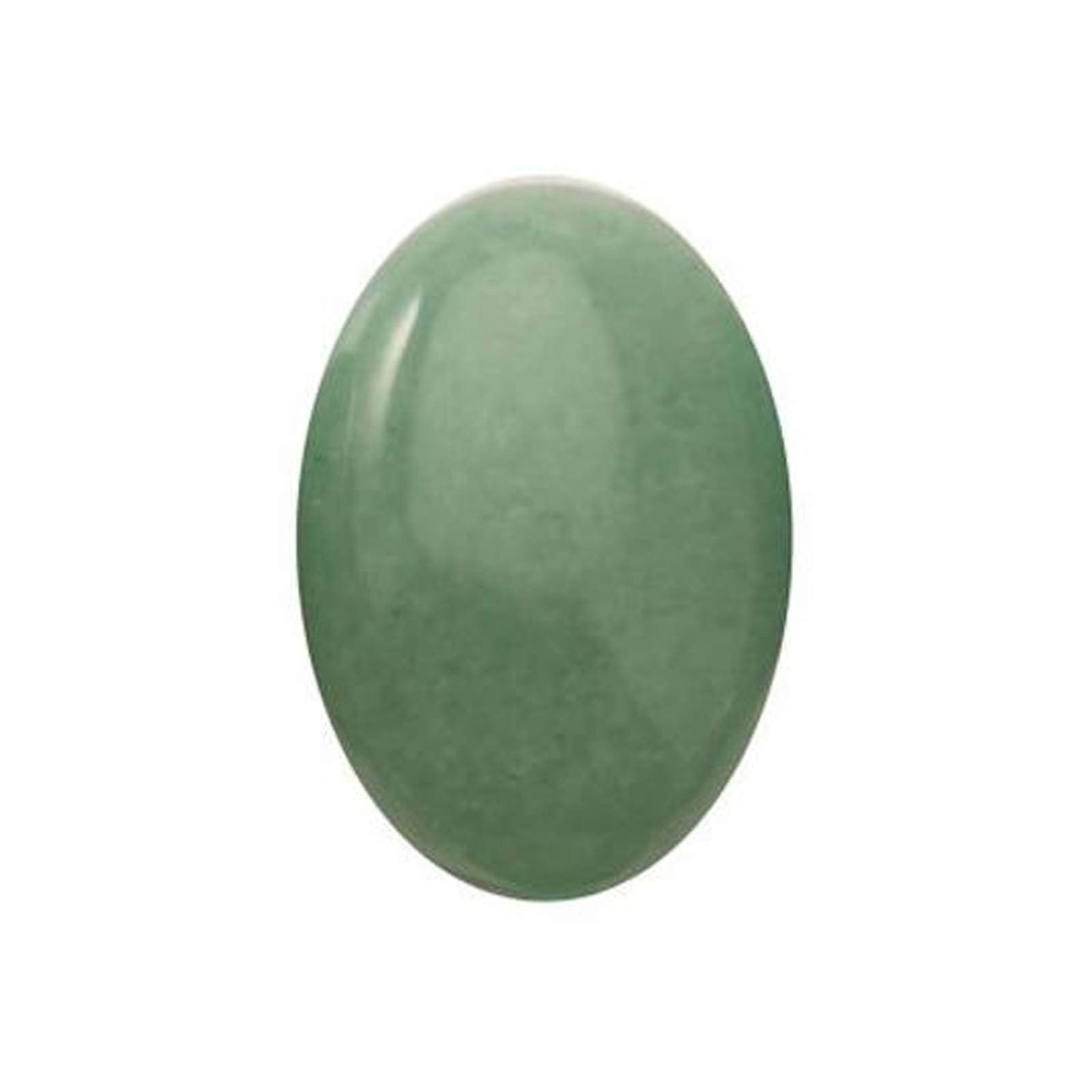 cabochon grüner aventurin glatt oval 25x18mm | 1st