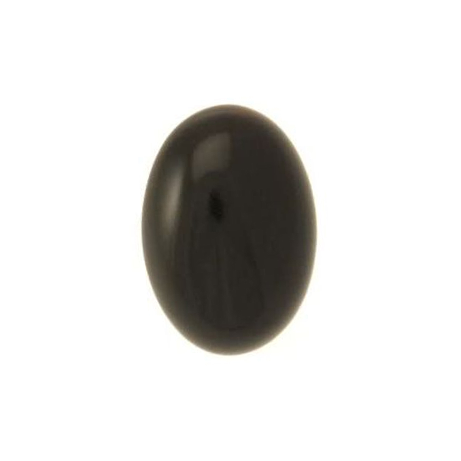 black onyx cabochon smooth oval 18x13mm | 1pc