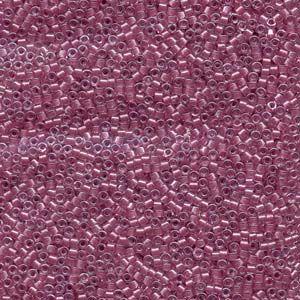 miyuki delica 8/0 color-lined sparkle rose/crystal | 8gr