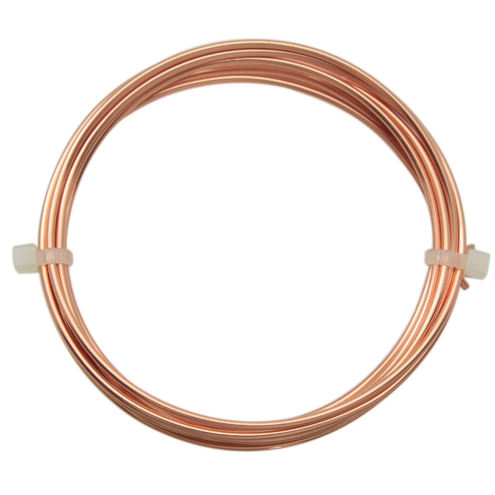 copper plated craft wire - diameter 1,50mm - 1,75mt spool | 1pc