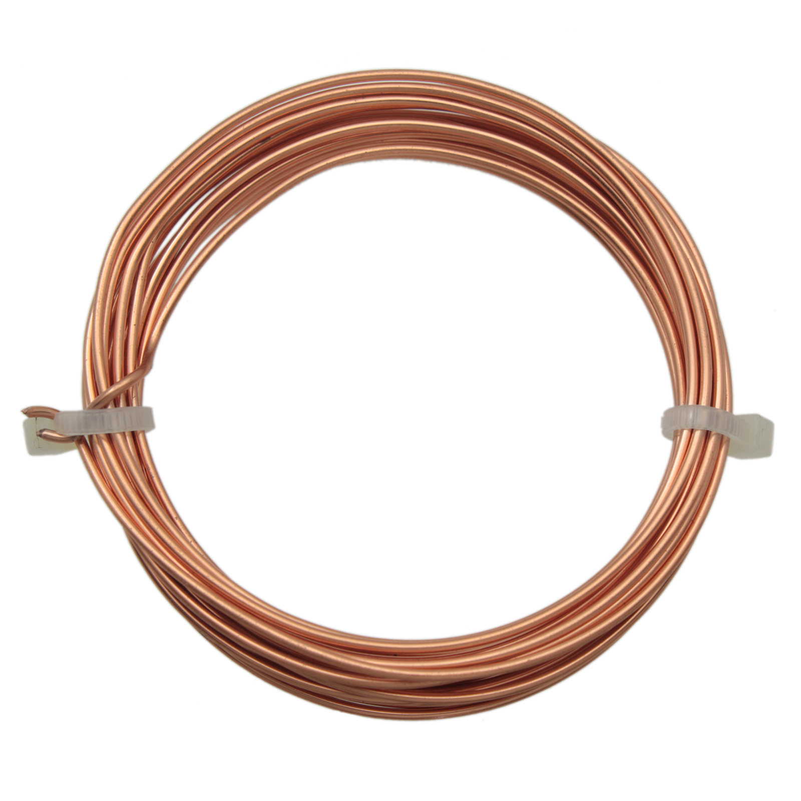 copper plated craft wire - diameter 1,25mm - 3mt spool | 1pc