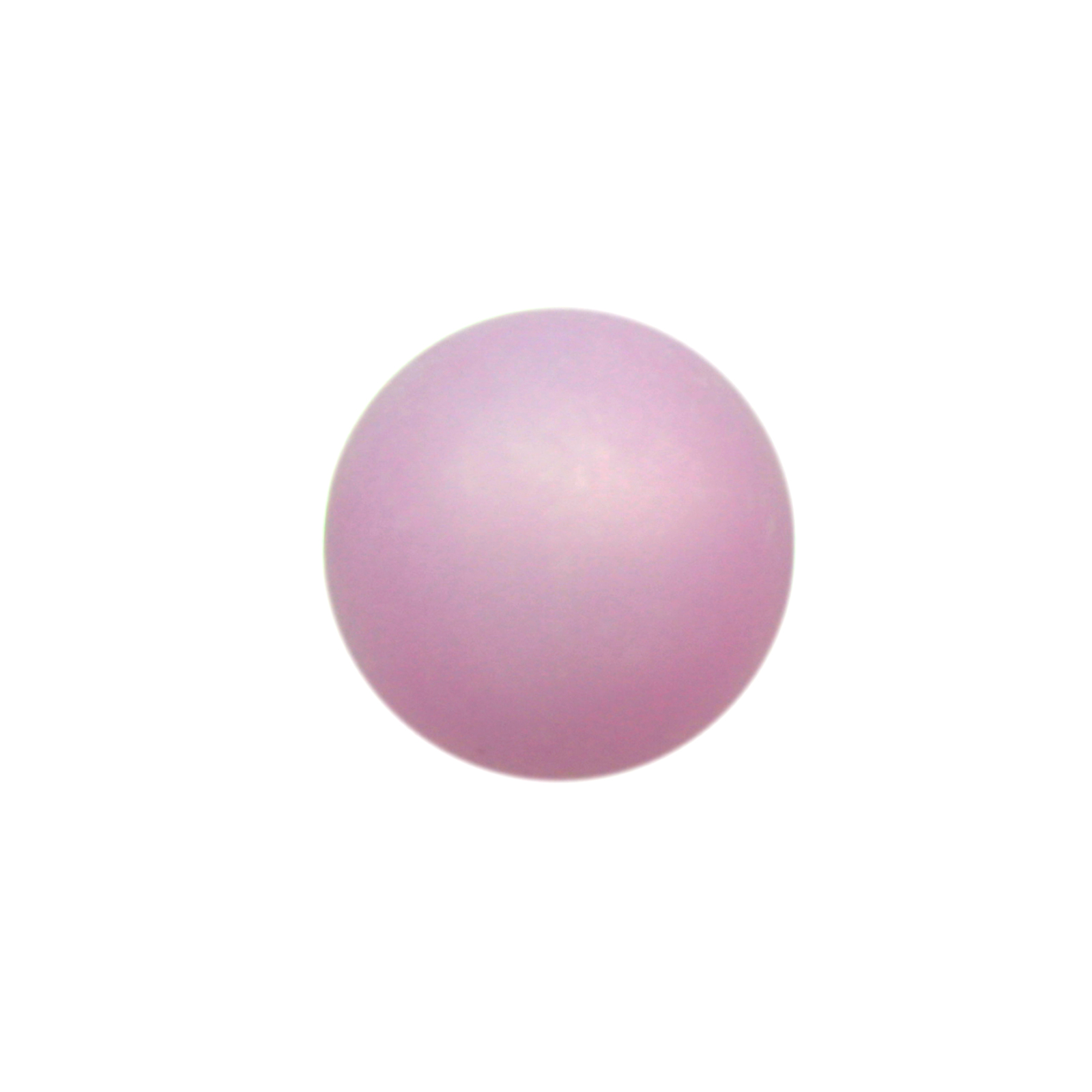perle polaris frosted - runde violet 12mm | 4st