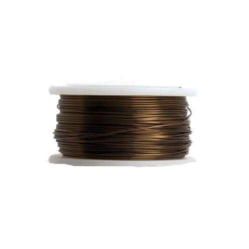antique brass vintage jewelry wire - 24 gauge - 18,30mt spool | 1pc