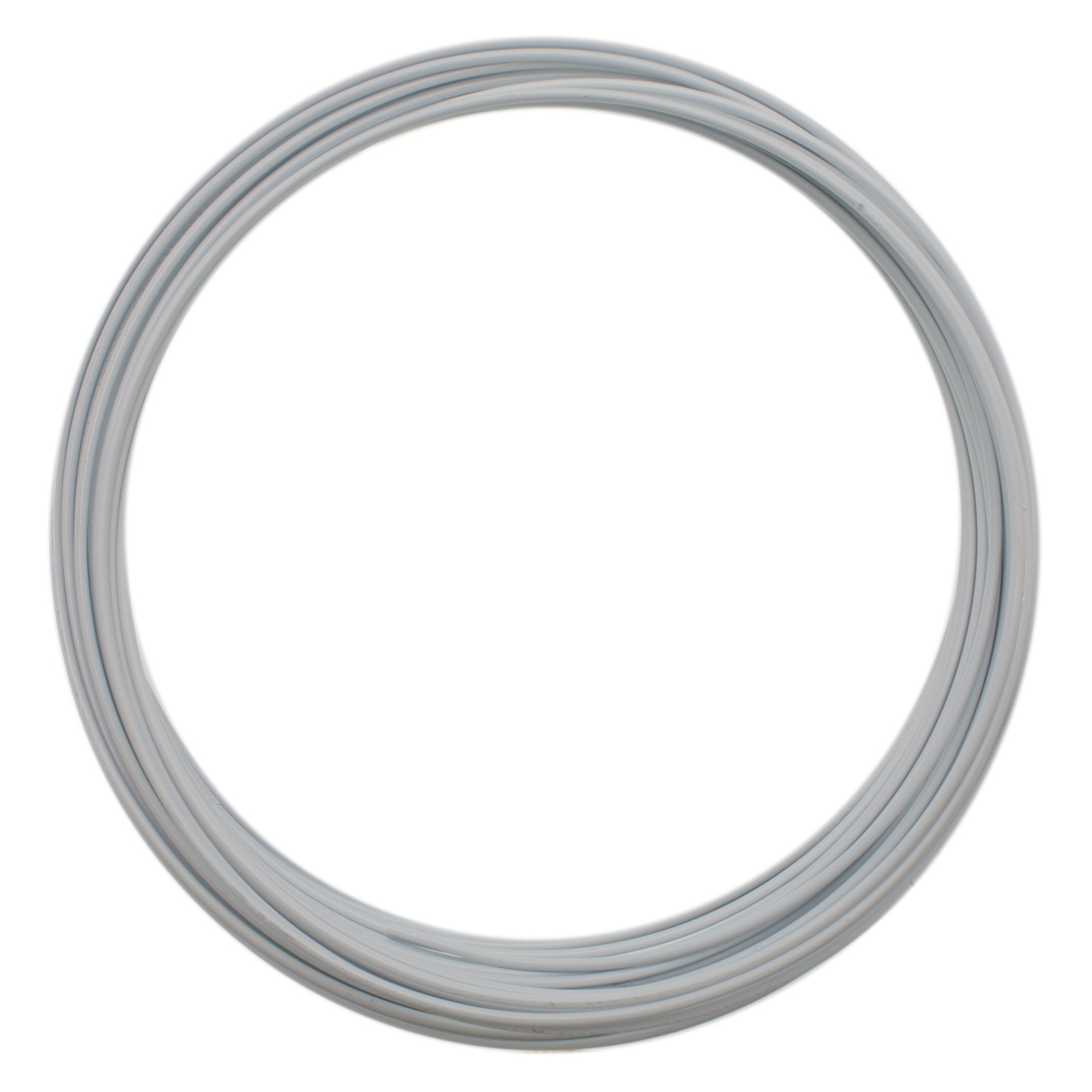 white aluminum wire - diameter 2mm - 12mt spool | 1pc