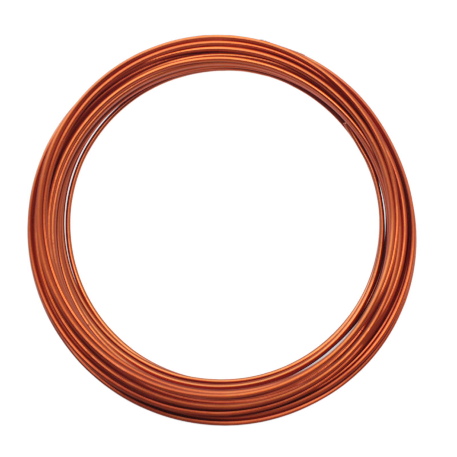 aluminium-draht dark copper - durchmesser 2mm - spule 12mt | 1st