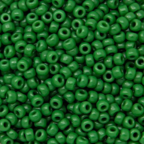 miyuki rocailles 8/0 - opaque pea green (411) | 10gr