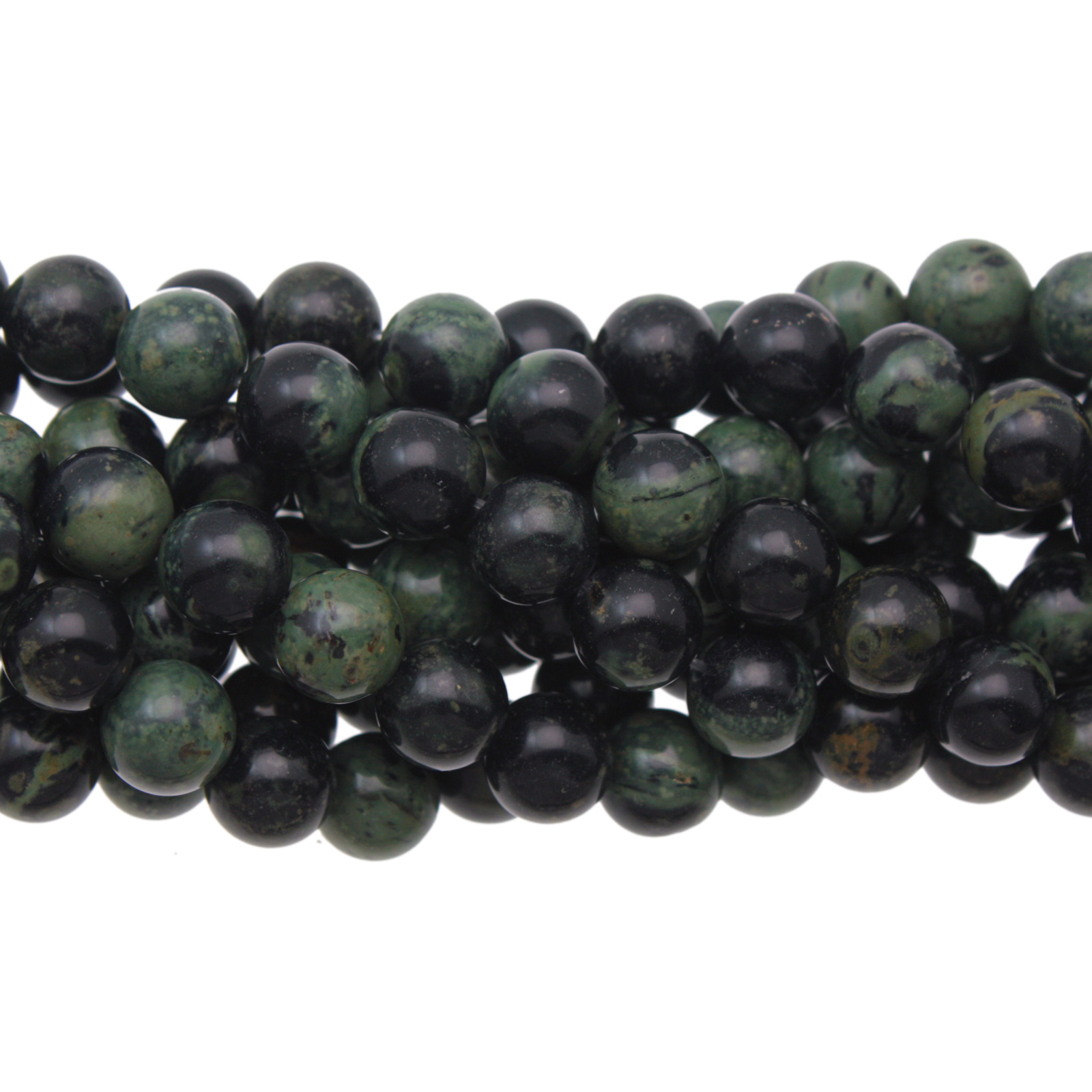 kambaba jasper smooth round 8mm | 15/16-inch strand
