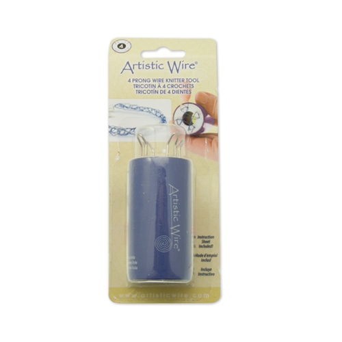 artistic wire knitter with 4 crochet | 1pc