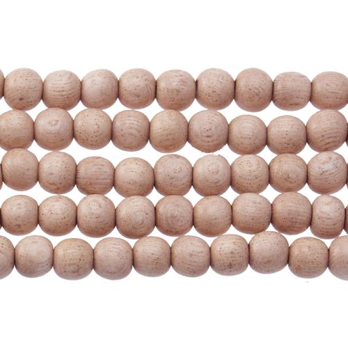 natural wood beads - rosewood round 6mm | 16-inch strand