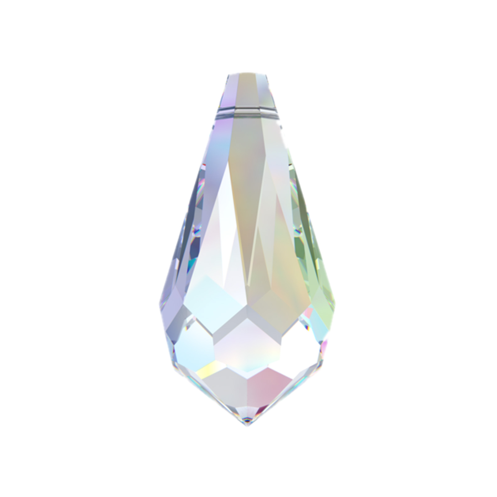 teardrop (6000) crystal ab 22x11mm | 1pc