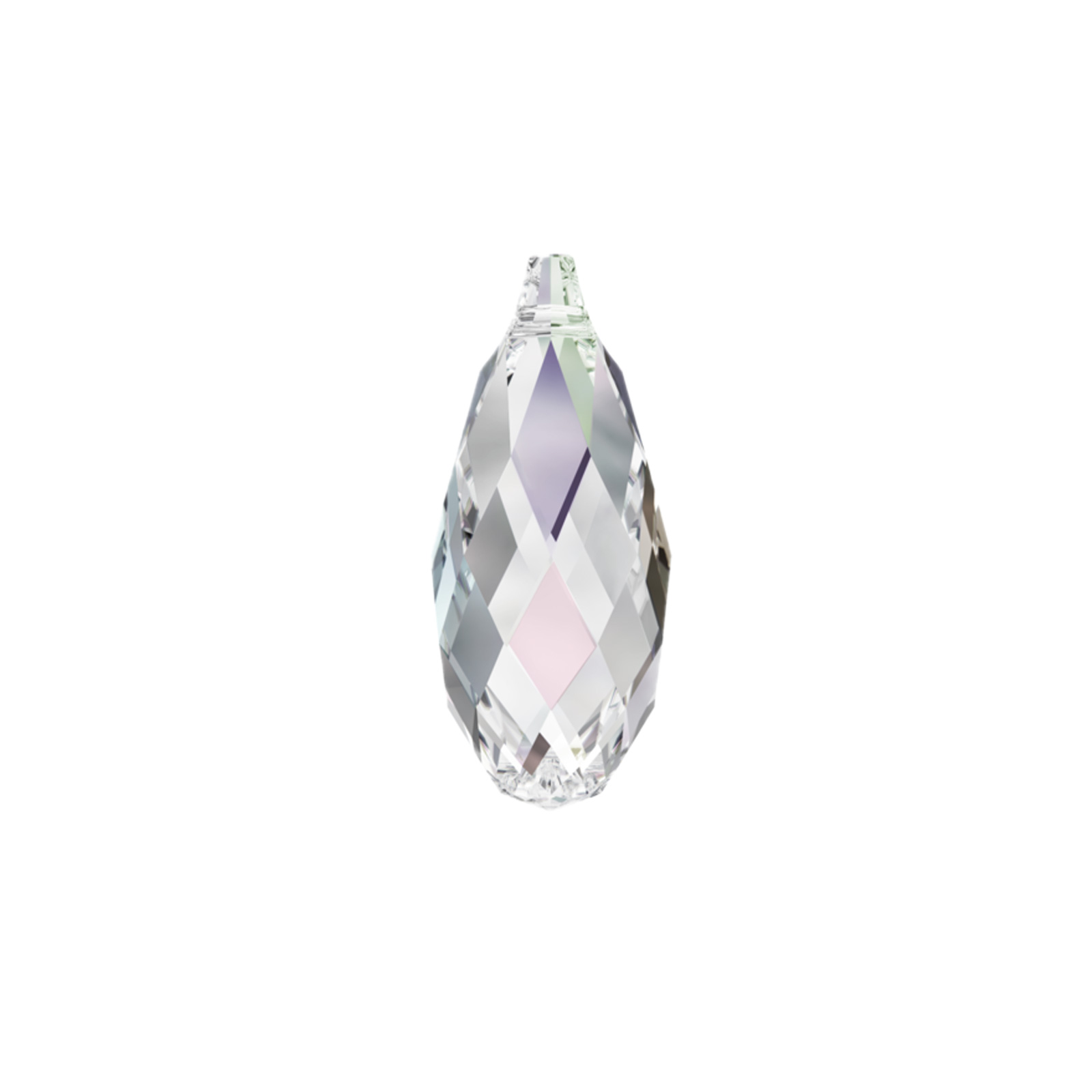 briolette (6010) crystal ab 11x5,5mm | 2pc