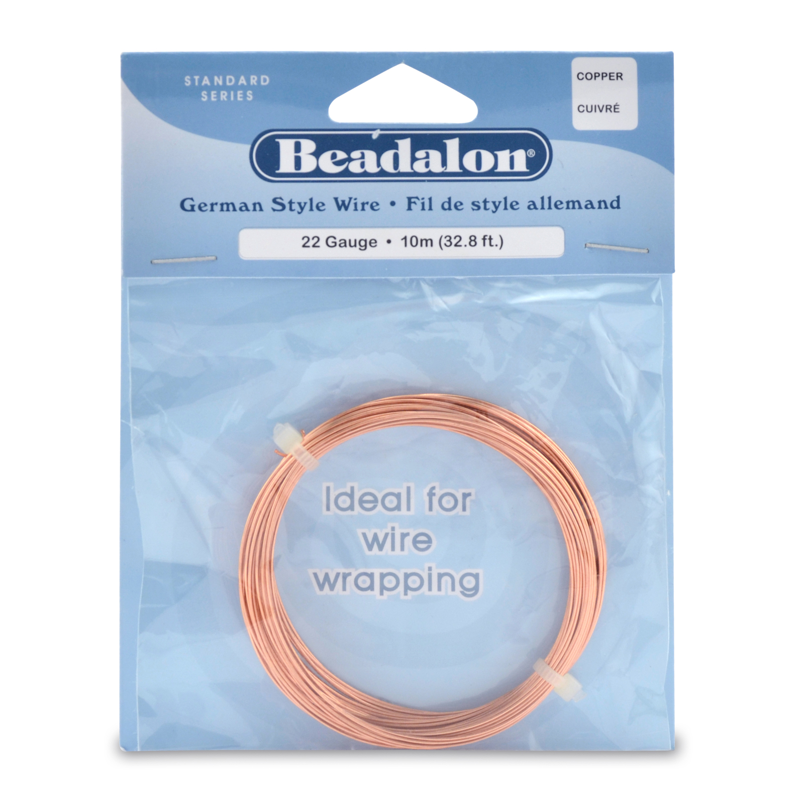 german style wire copper - diameter 0,64mm - 10mt spool | 1pc
