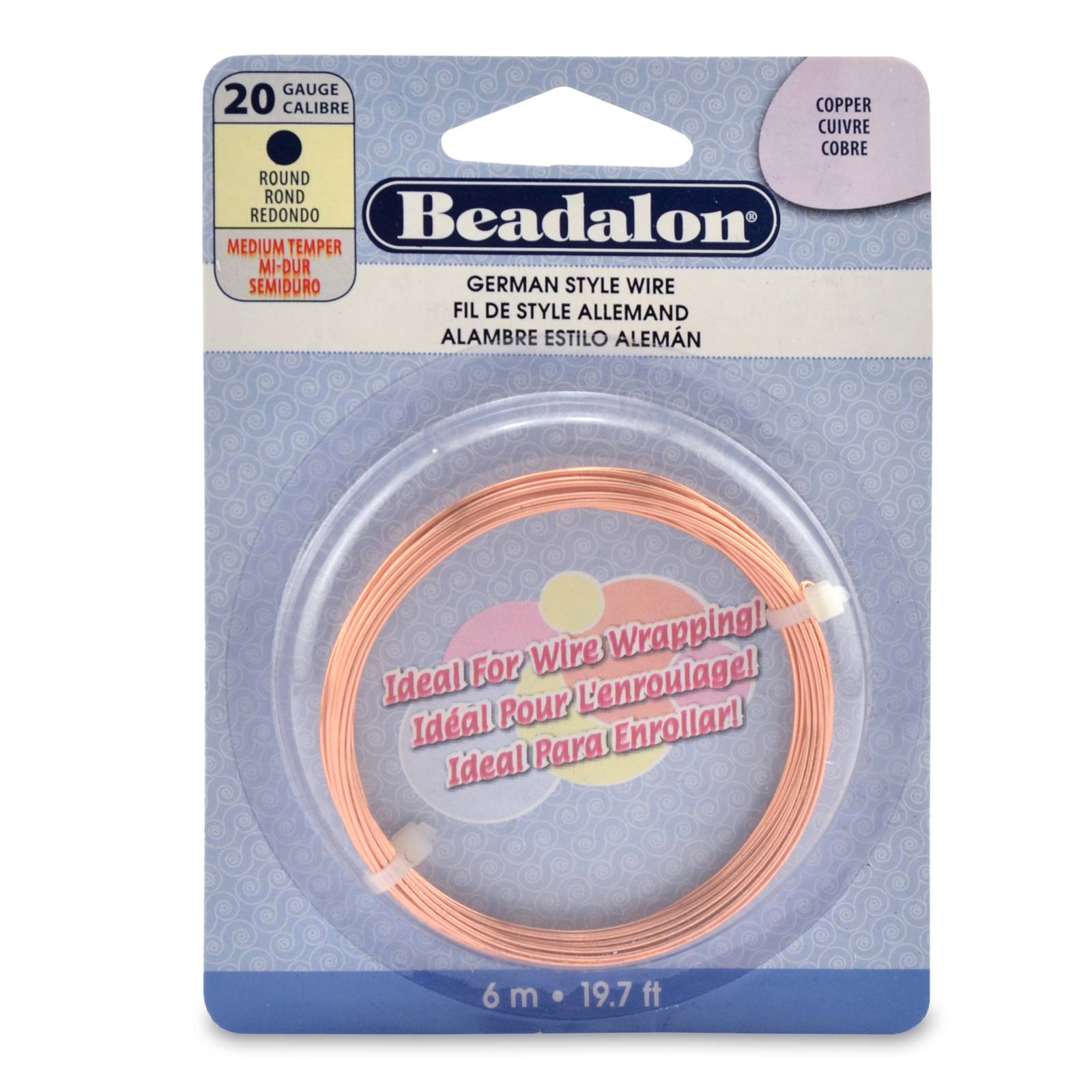 german style wire copper - diameter 0,81mm - 6mt spool | 1pc