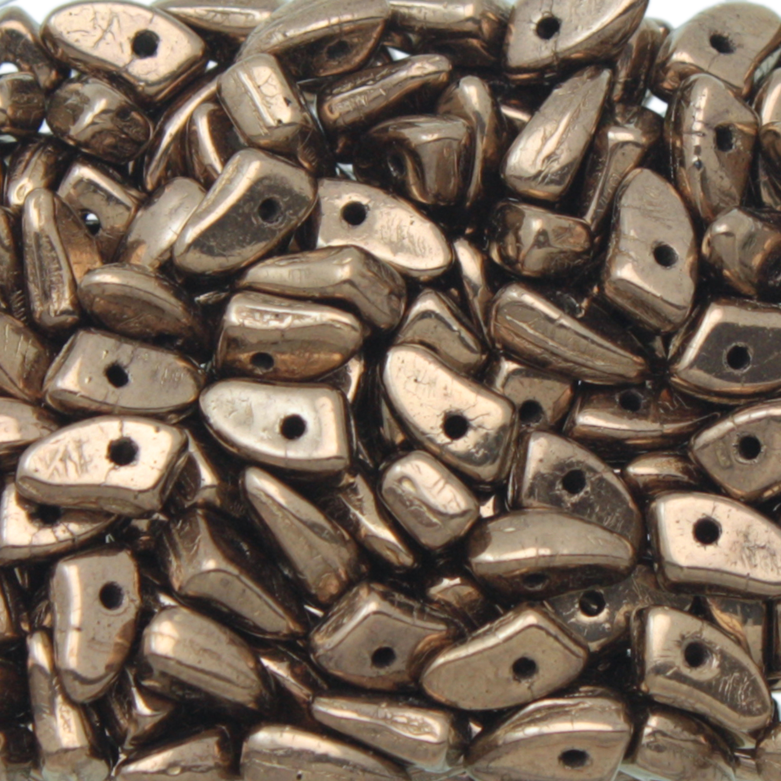 prong glasperlen - bronze - 6x3mm | 5gr
