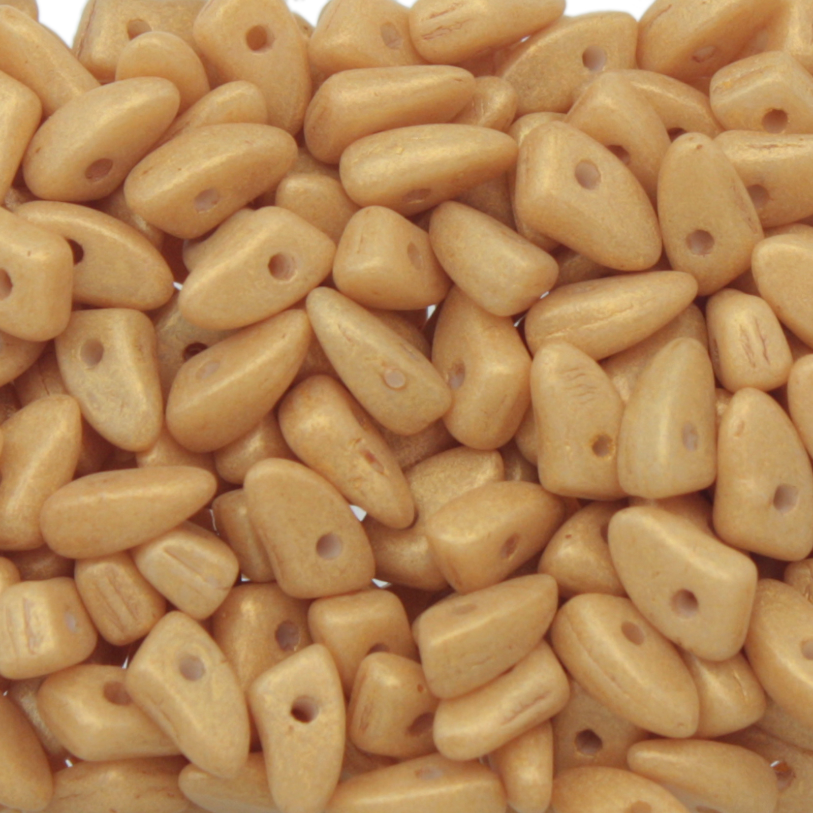 czech glass prong beads - pacifica ginger - 6x3mm | 5gr