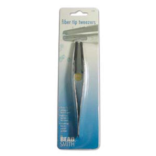 tweezer with nylon/plastic jaw 12cm | 1pc
