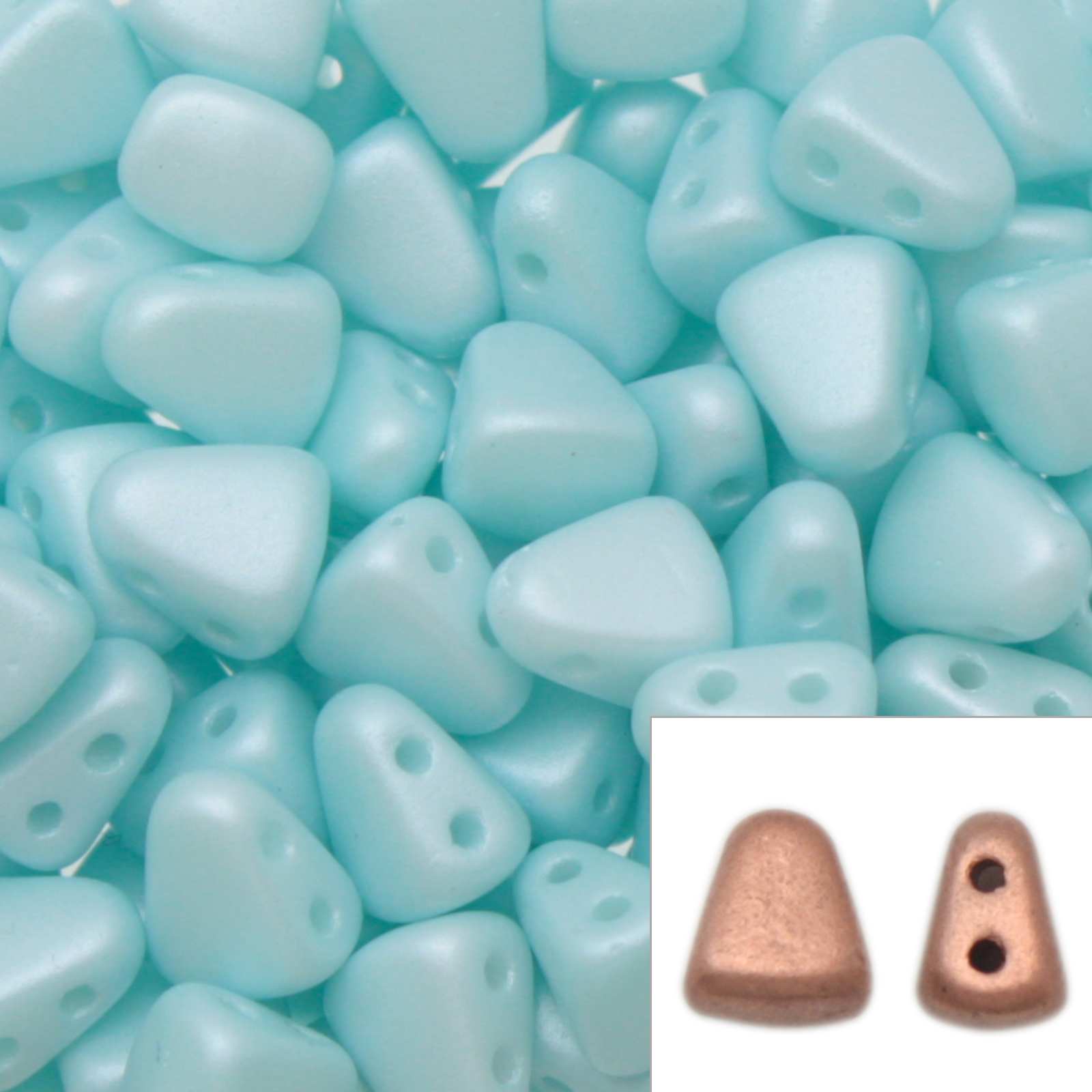 nib-bit glasperlen aqua pearl 6x5mm | 10gr